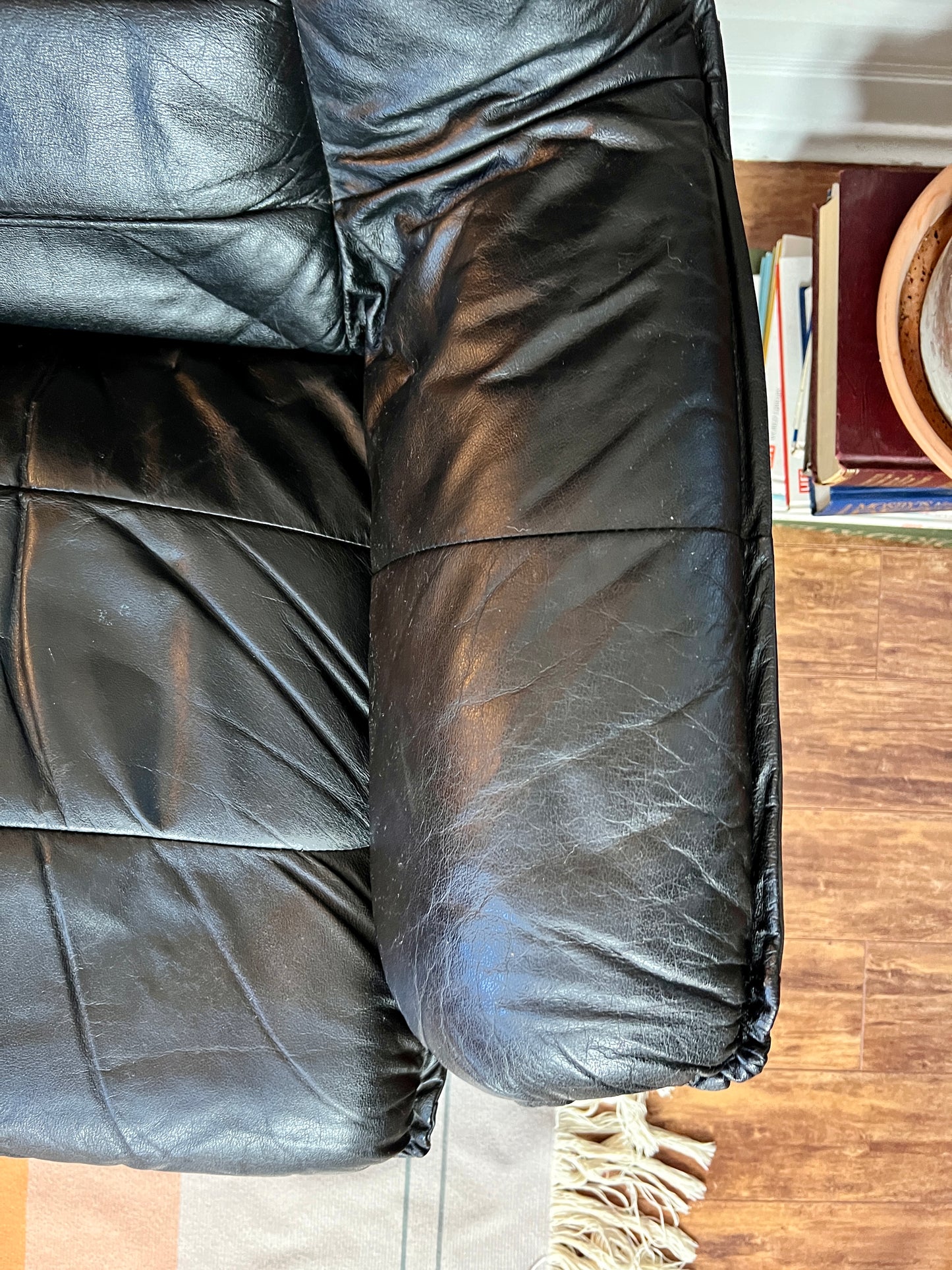 The Black Stallion Recliner & Ottoman