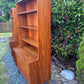 Vintage Danish Teak Cabinet Desk & Bookshelf