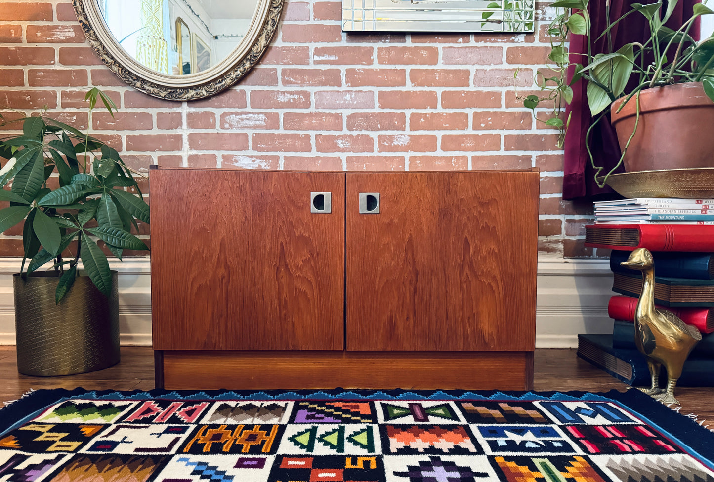 Vintage Danish Teak Storage Cabinet