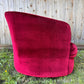 The Ripe Cherry Swivel Armchair