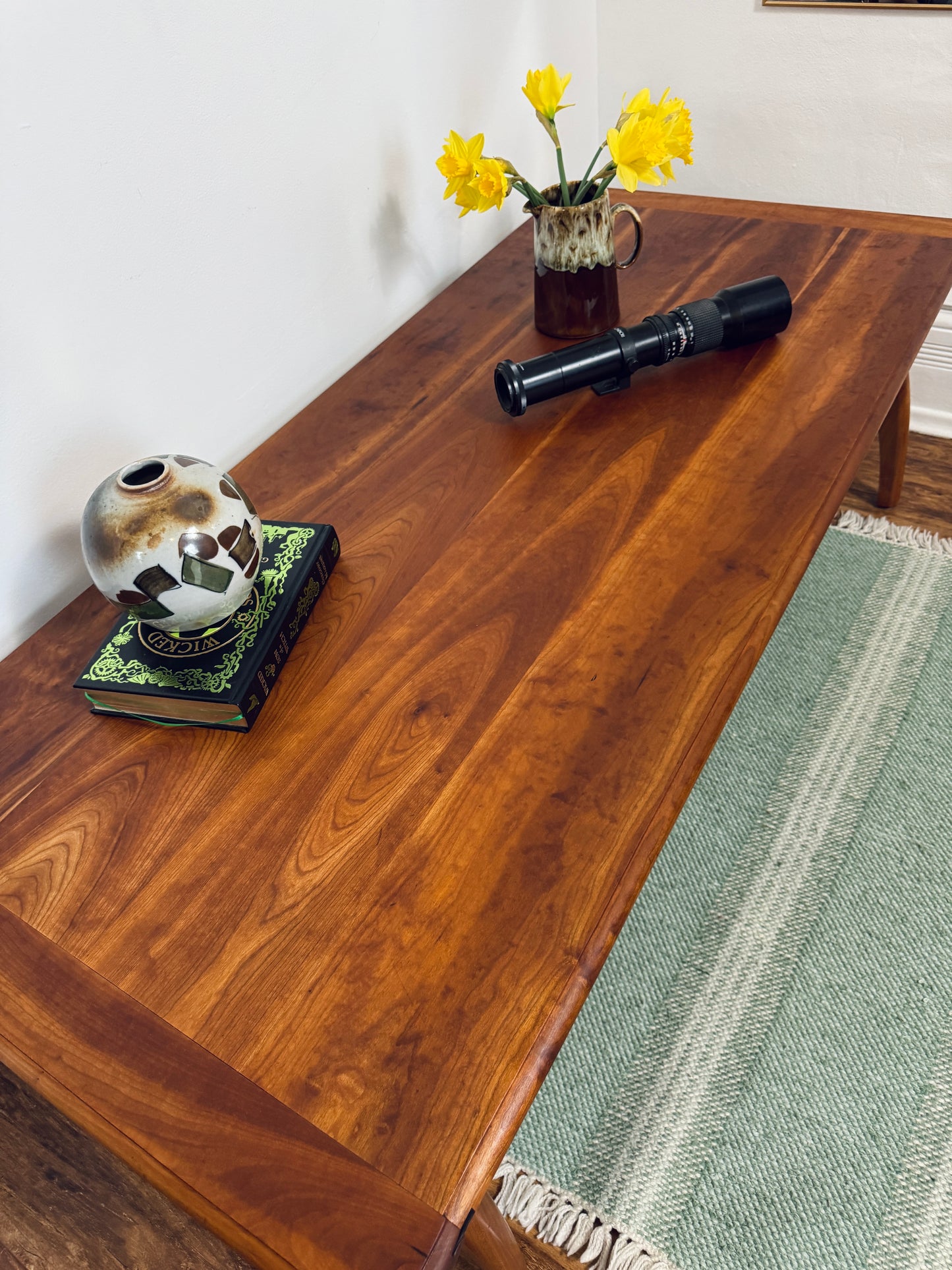 Vintage Solid Wood MCM Coffee Table