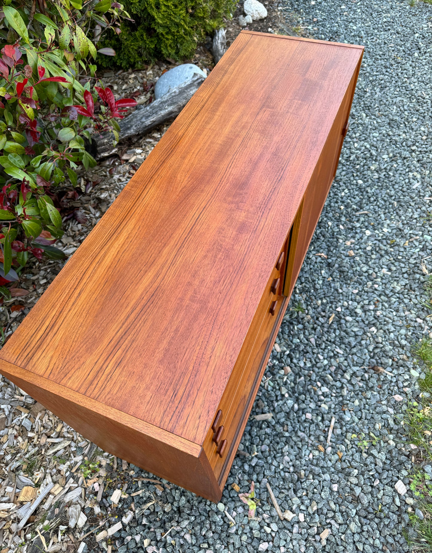 Domino Teak Credenza Dresser