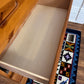 Vintage Solid Pine Wood Dresser