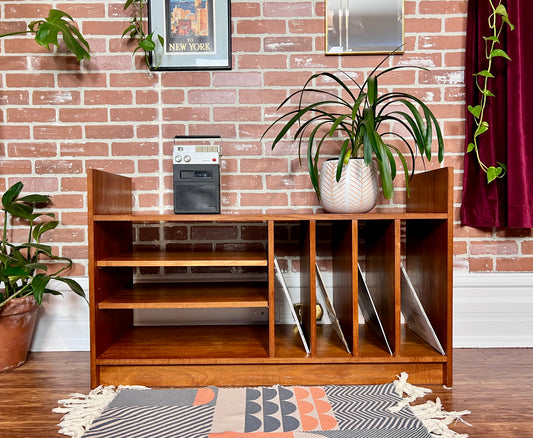 The Regna Teak Record Cabinet