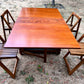 Mid-Century Modern Drop Leaf Table and Chairs