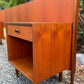 Punch Designs Teak Headboard & Nighstands