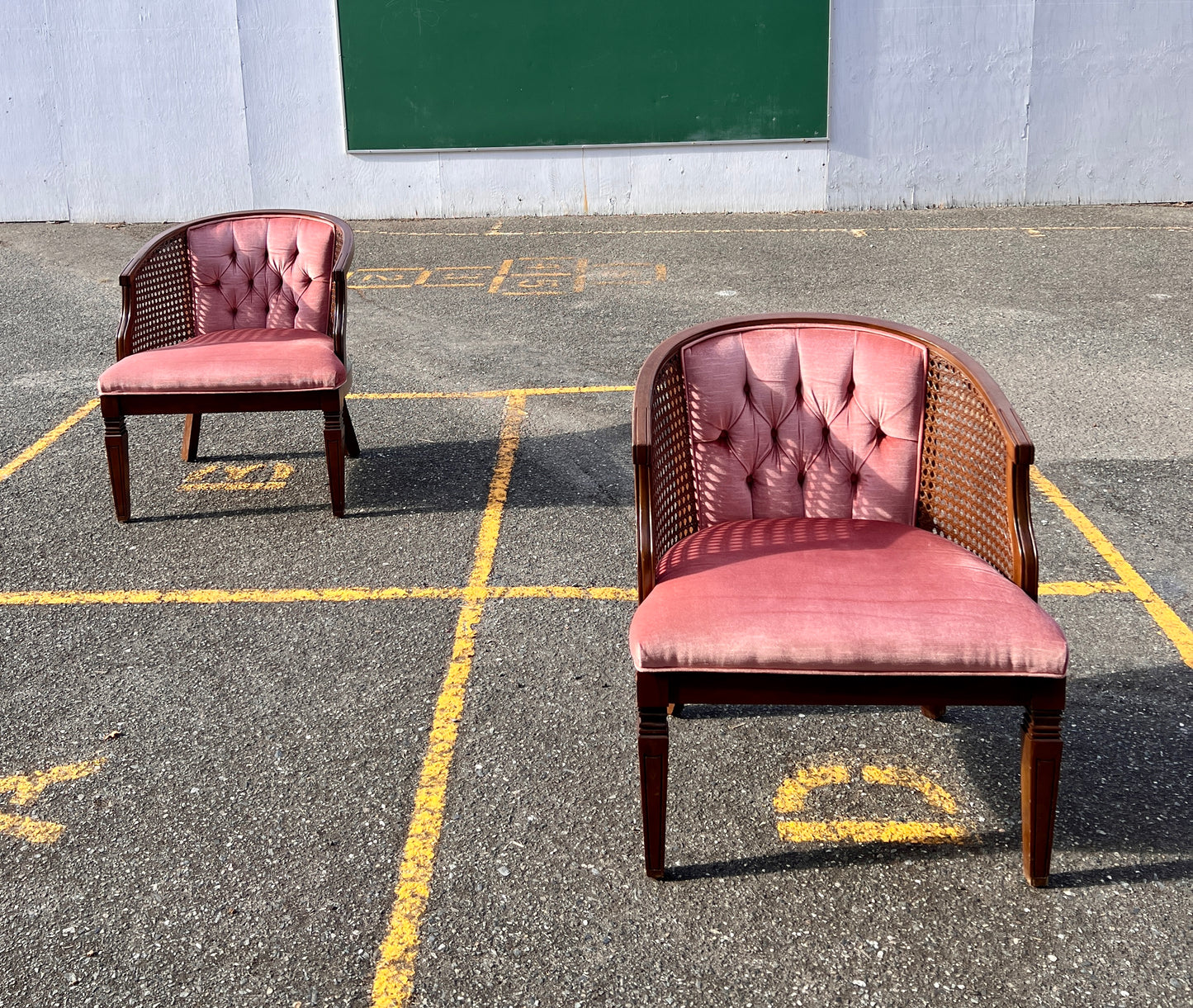The Dusty Rose Chairs