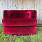 The Ripe Cherry Swivel Armchair