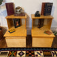 Vintage Plywood MCM Nightstands