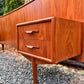 The Hakon Teak Headboard & Nightstands