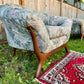 Vintage MCM Walnut Sofa Set