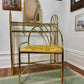 Vintage Regency Brass Vanity Set