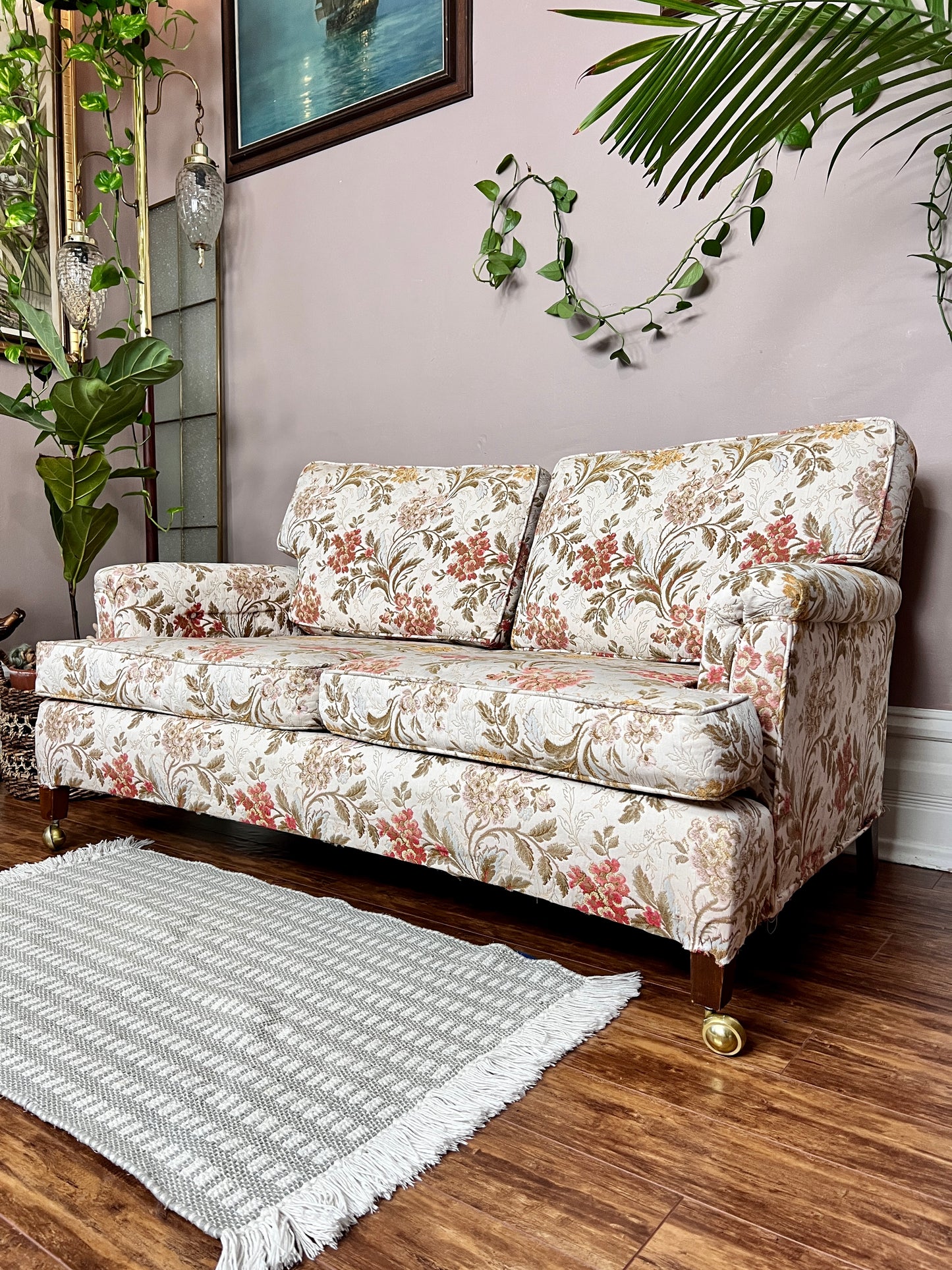 The Herbie Floral Sofa