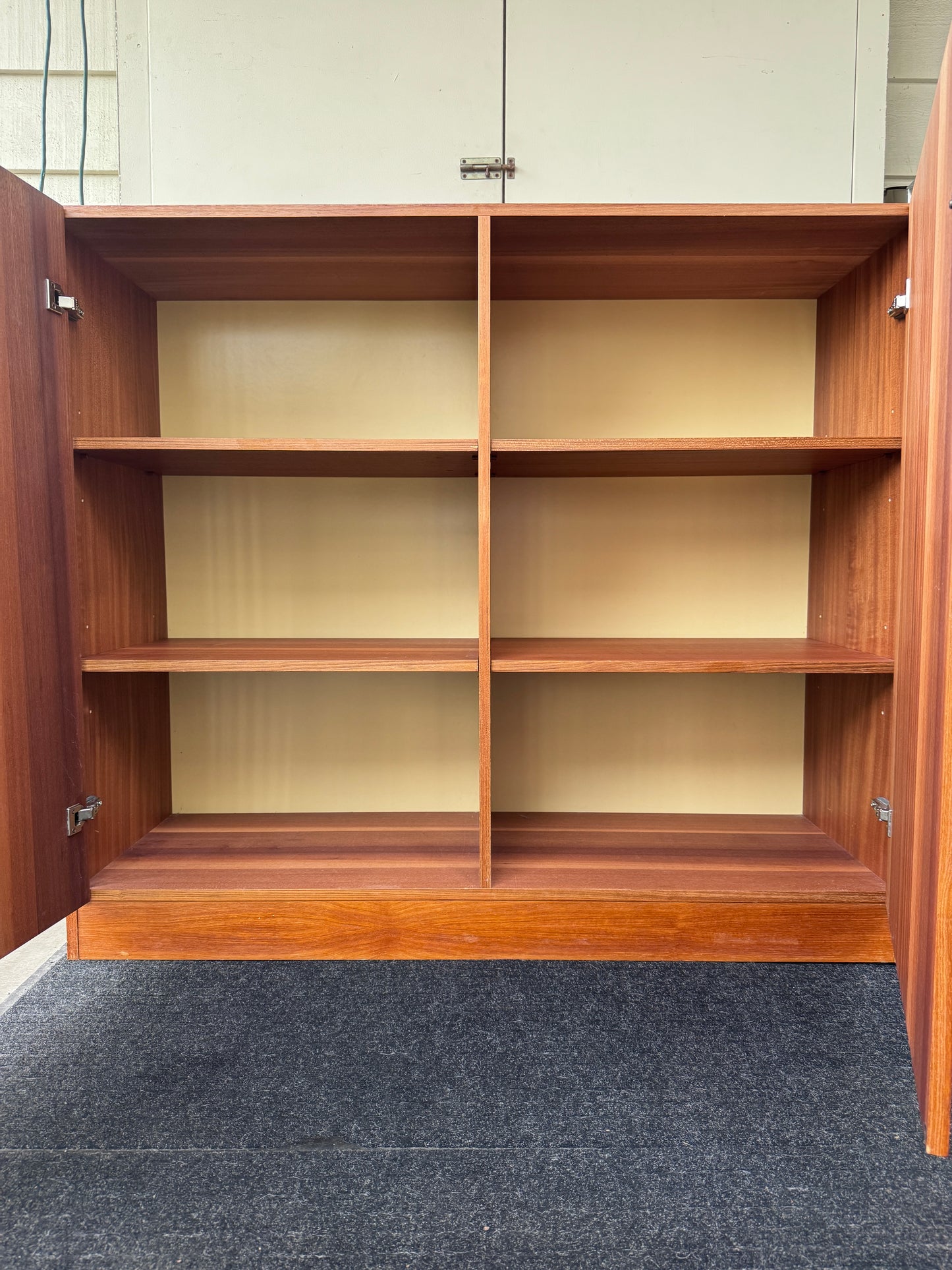 Vintage Teak Cabinet Armoire