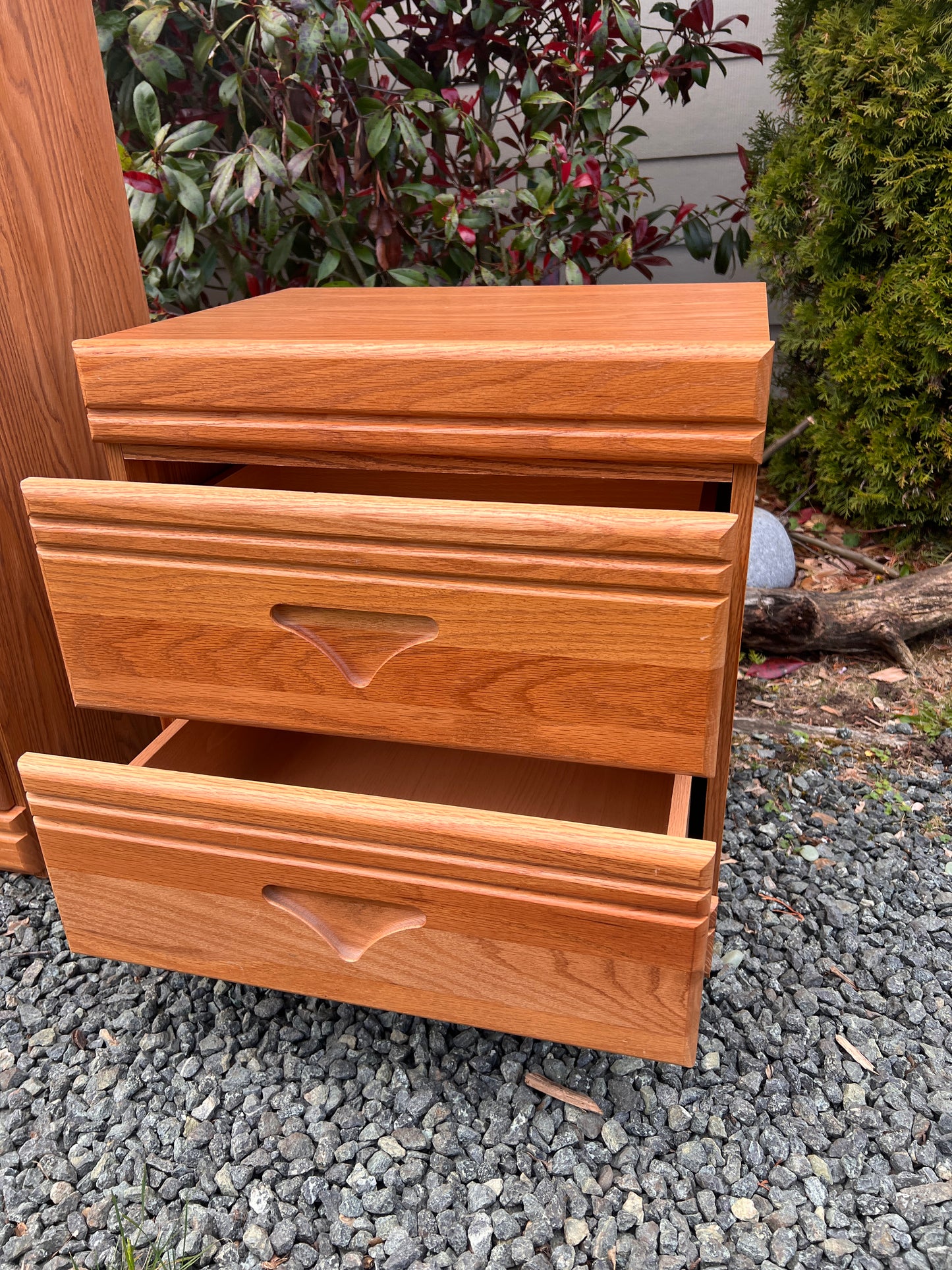 The Dynamite Oak Dresser Set