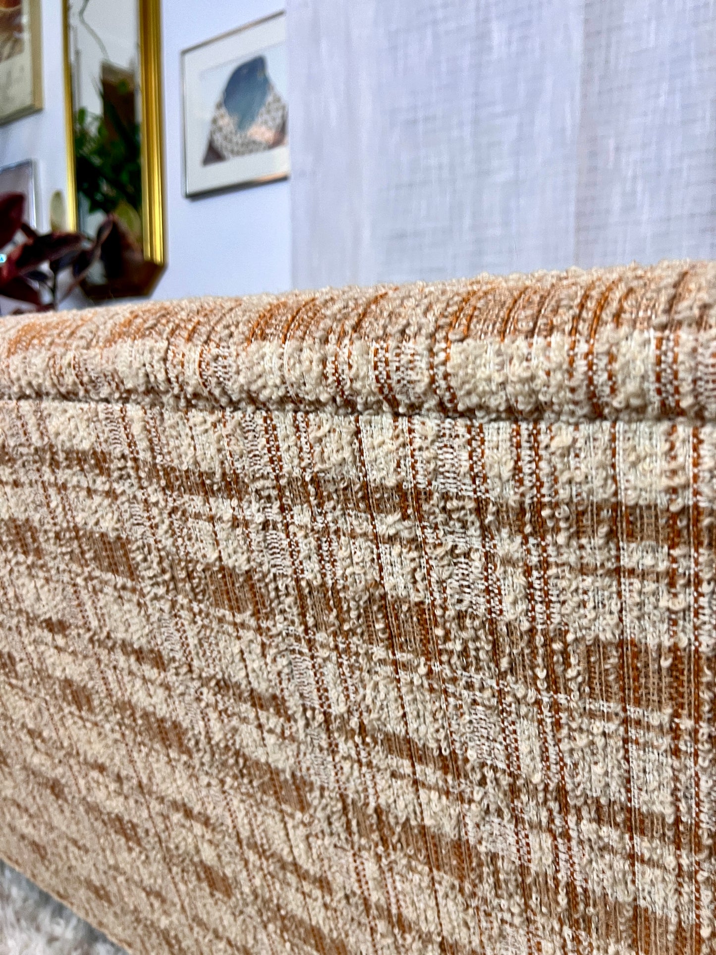 The Calico Teak Sofa