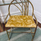 Vintage Regency Brass Vanity Set