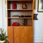 Vintage Danish Teak Bookshelf & Cabinet