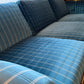 Vintage Blue Midcentury Sofa