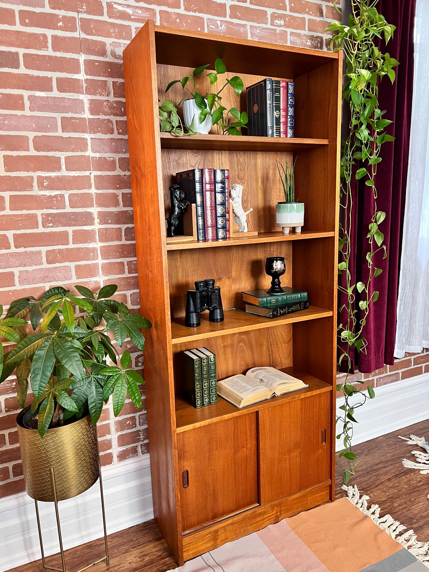 The Emil Danish Teak Bookcase