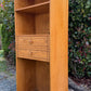 Vintage Oak Bookshelf W/ Drawers