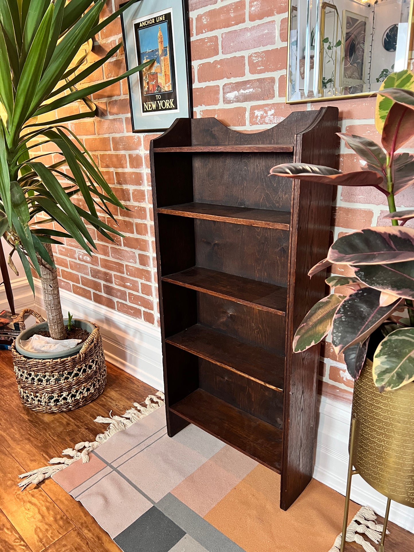 The Iroko Bookcase