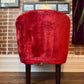 1960s Red Velvet Kroehler Armchairs