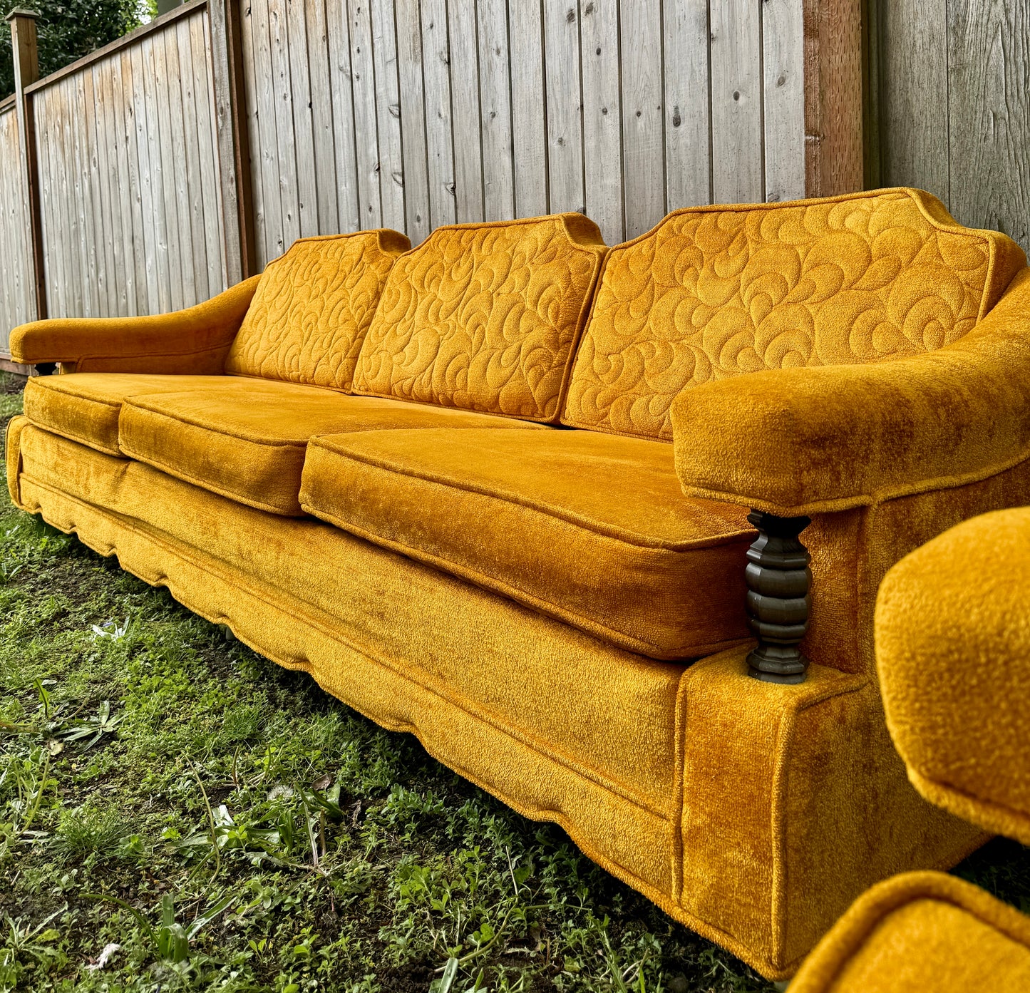 The Golden Sun Sofa