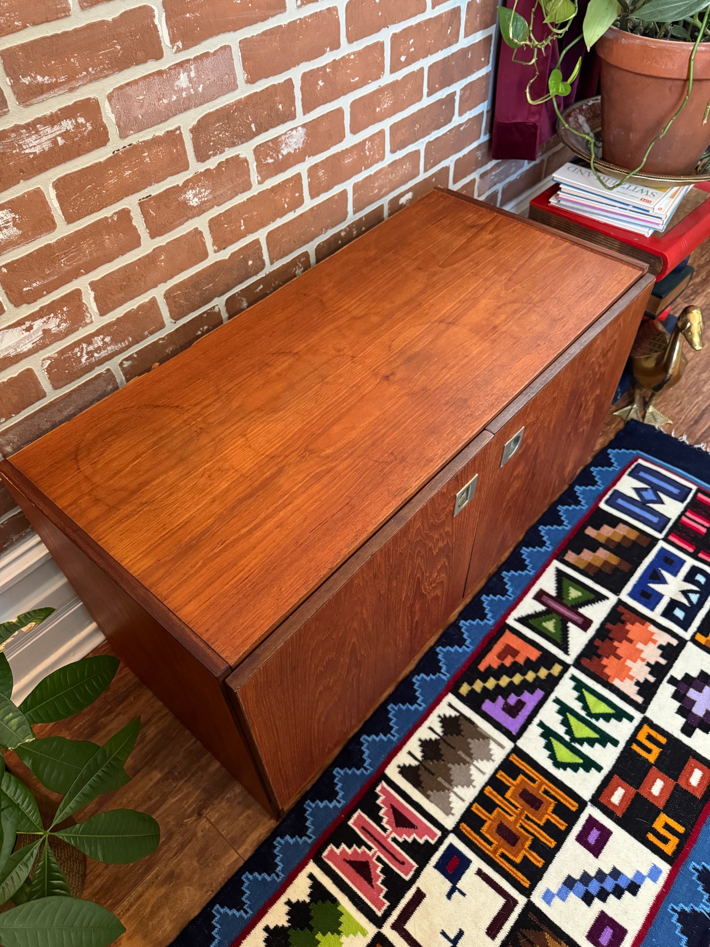 Vintage Danish Teak Storage Cabinet