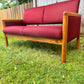The Maroon MCM Loveseat