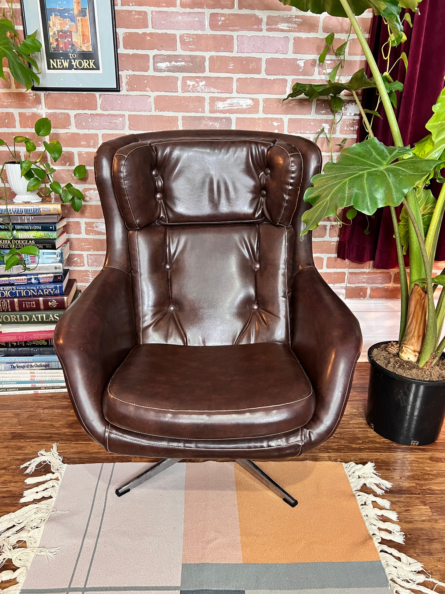 The Brown Derby Egg Chair