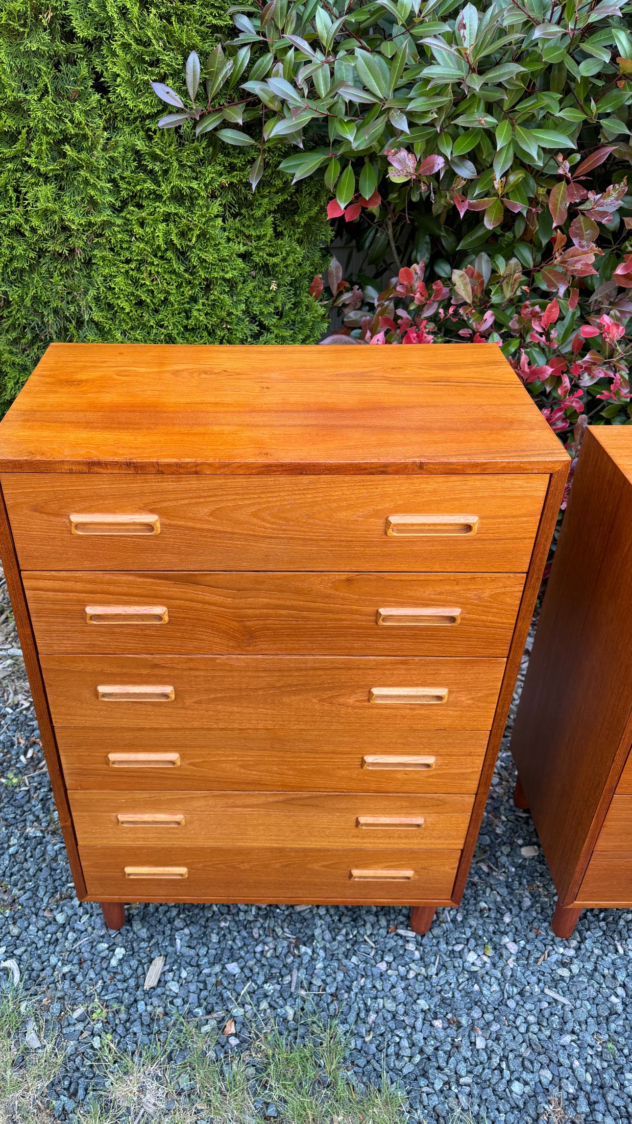 Vintage Teak Dresser Set
