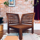 Teak Corner Chair