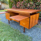 Vintage Executive Teak Desk