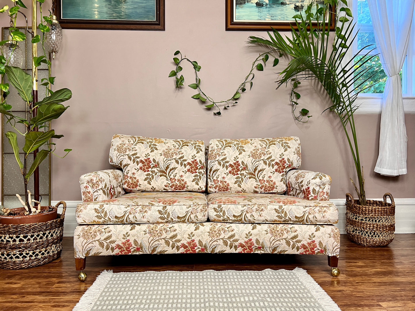 The Herbie Floral Sofa