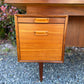 Vintage Executive Teak Desk