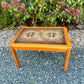 Johannes Anderson Small Signed Teak Tile Coffee Table