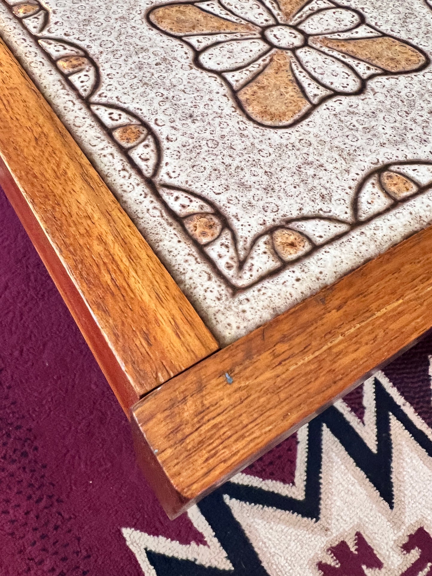 The Tiled Teak Coffee Table