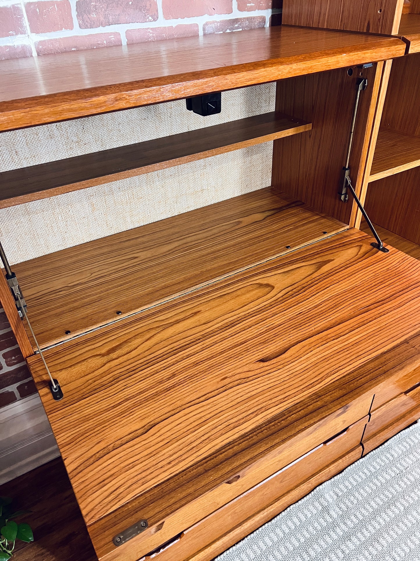 The Mercury Modular Teak Desk