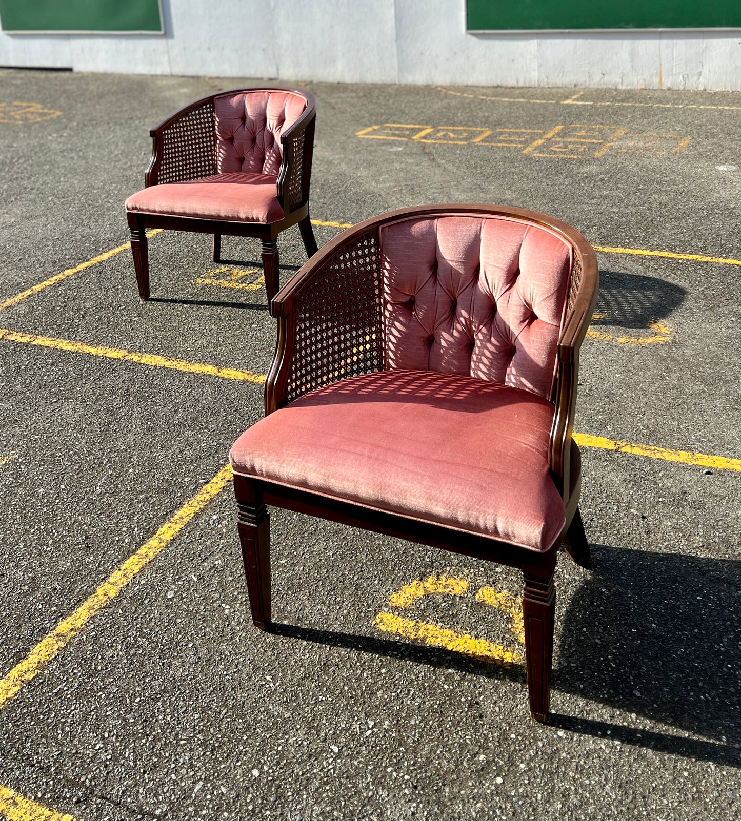 The Dusty Rose Chairs