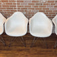 MCM Style Molded Eiffel Chairs