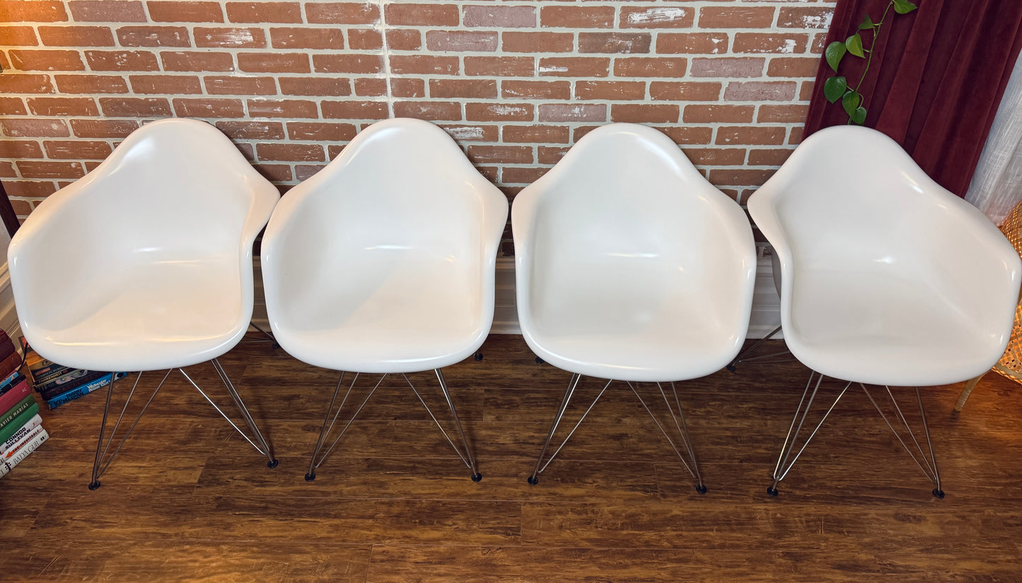 MCM Style Molded Eiffel Chairs
