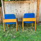 Vintage 60s Oak Armchairs