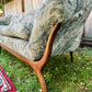 Vintage MCM Walnut Sofa Set