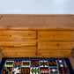 Vintage Solid Pine 6 Drawer Credenza