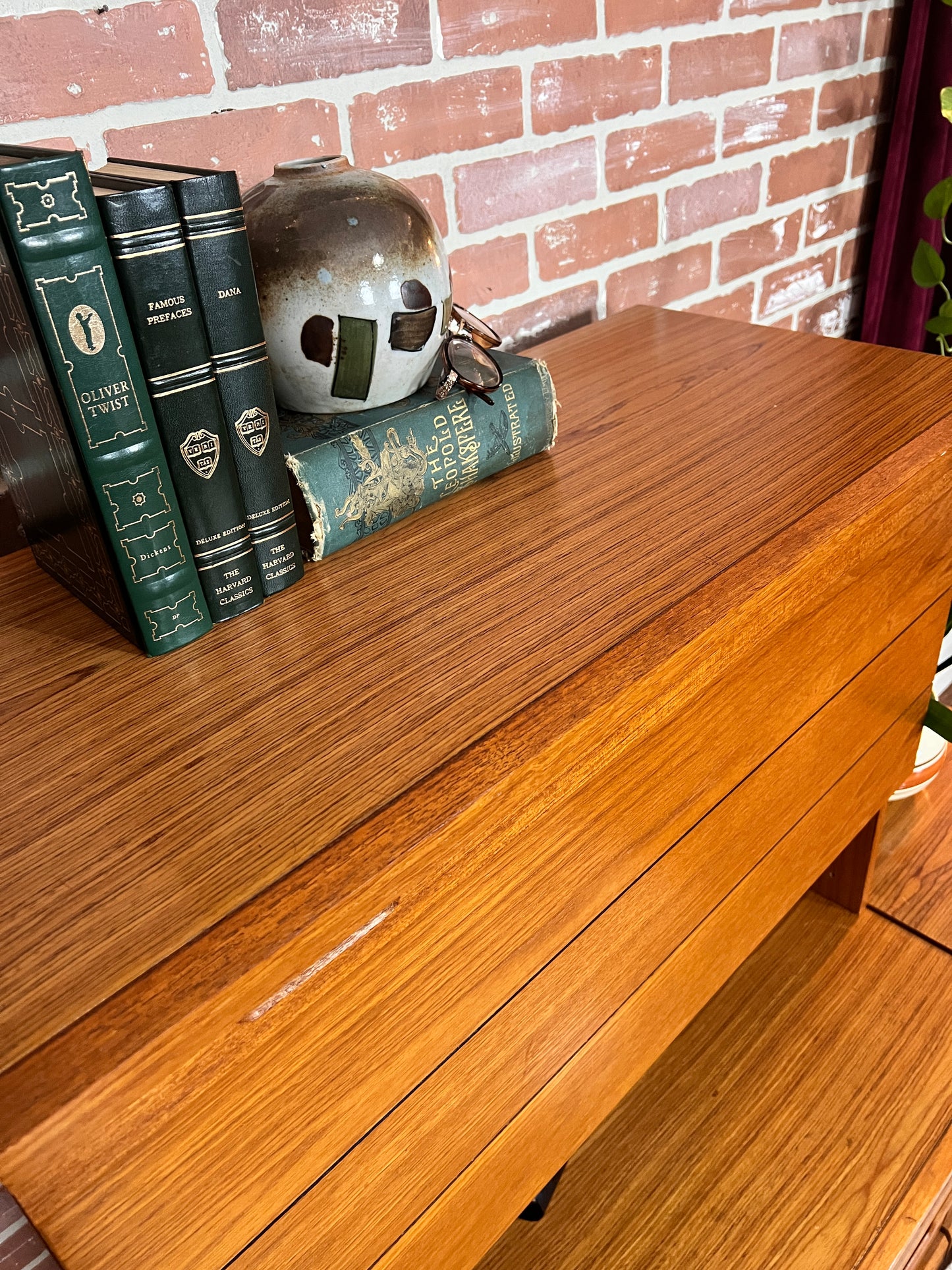 The Mercury Modular Teak Desk