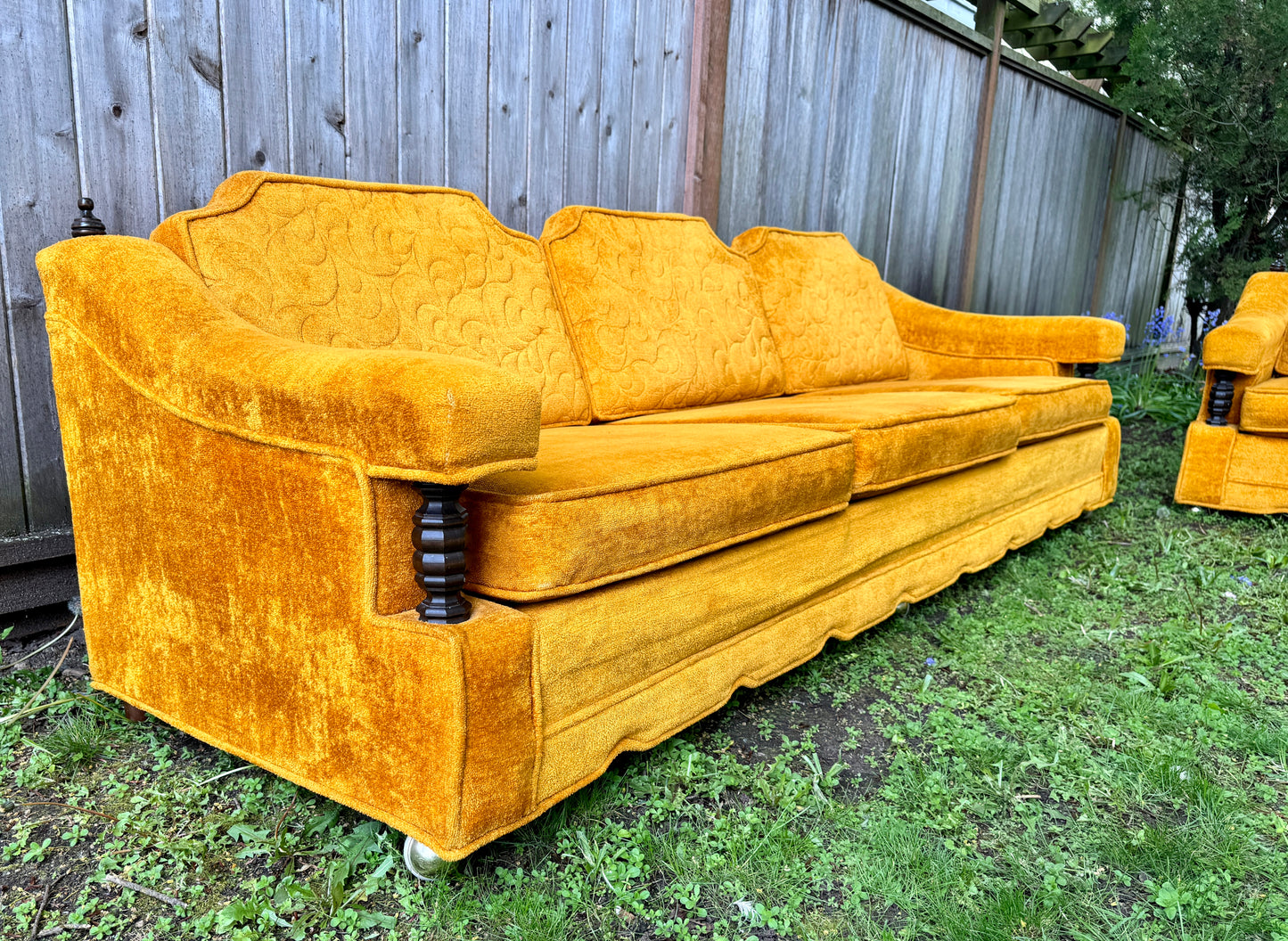 The Golden Sun Sofa
