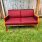 The Maroon MCM Loveseat