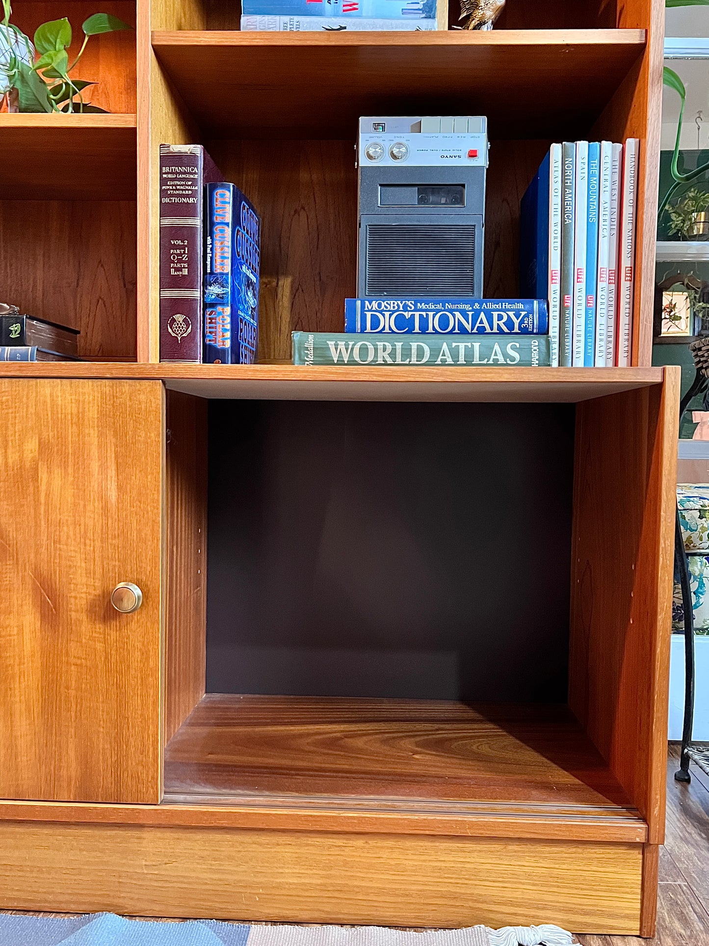 The Domino Teak Bookshelf