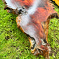 Vintage Live Edge Solid Wood Coffee Table